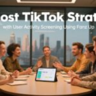 Boost TikTok Strategy with User Activity Screening Using Fanz Up