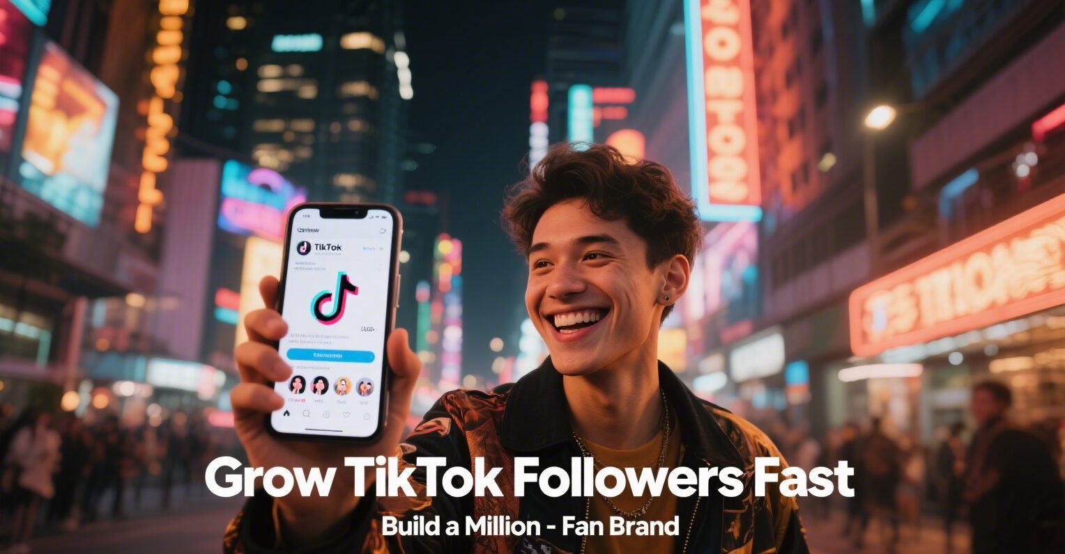 Grow TikTok Followers Fast & Build a Million-Fan Brand